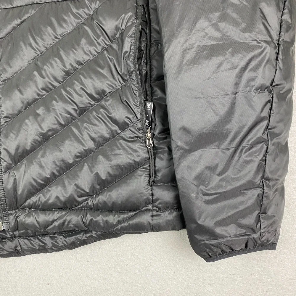 North Face Terra Jacket Mens M Black Puffer Hybrid Down Insulated